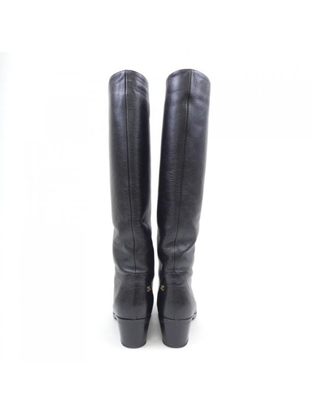 Chanel Size 36.5 Black Boots - Picture 5 of 6